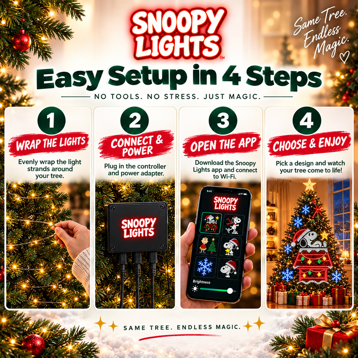 Snoopy Lights
